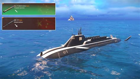 Modern Warship Cn Type No Vip Submarine Use In Hypersonic Df