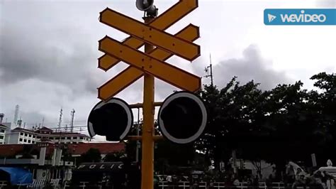 Perlintasan Kereta Api Geser Stasiun Tugu Yogyakarta Youtube