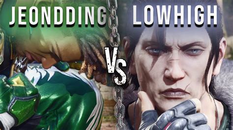 Tekken 8 JEONDDING Eddy VS LOWHIGH Dragunov High Level Gameplay