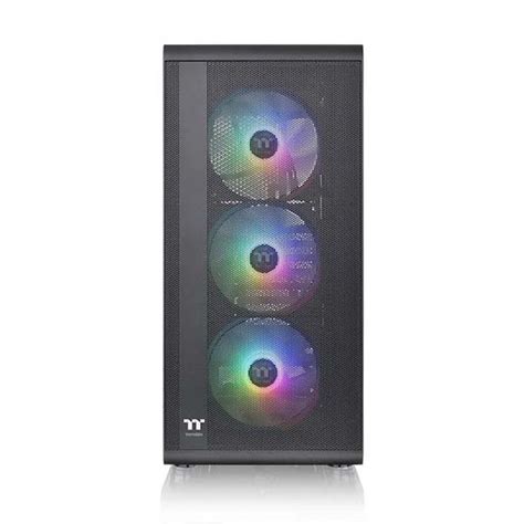 Thermaltake S200 Tg Argb Mid Tower Atx Case Black Matrix Warehouse Computers