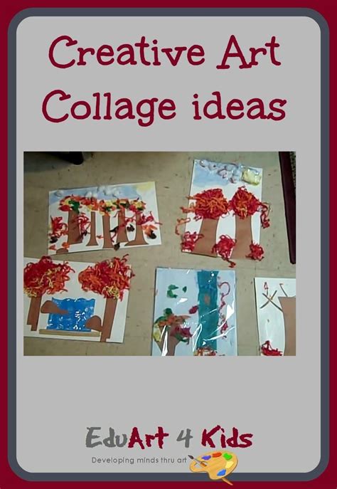 A New Type Of Creative Art Collages This Will Take Childrens Collages