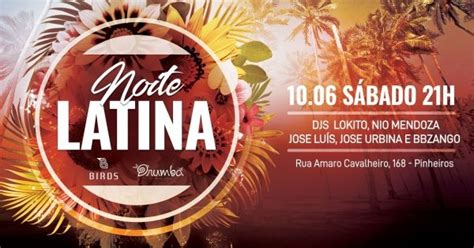 Noite Latina No Birds House D Rumba Em S O Paulo Sympla