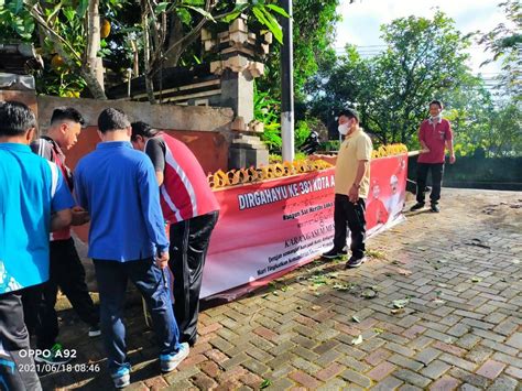 Kankemenag Hias Kantor Sambut Hari Jadi Kota Amlapura Ke Ptsp