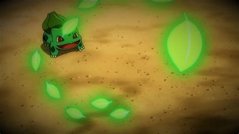 Bulbasaur using Razor Leaf by Pokemonsketchartist on DeviantArt