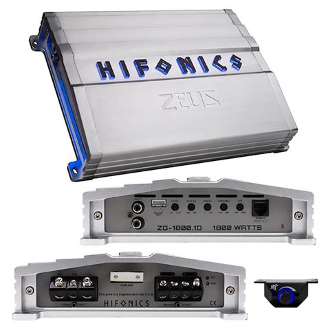 HiFonics Hifonics ZG 1800 1D 1 Kanal 1800W RMS Zeus Serie Class D