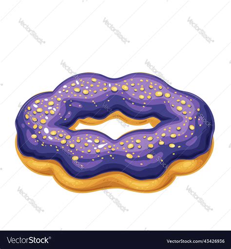 Mochi Donut Royalty Free Vector Image VectorStock