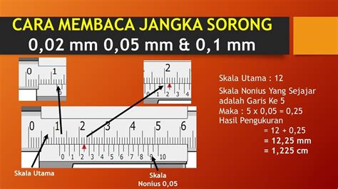 Cara Membaca Jangka Sorong Ketelitian 002mm Dengan Mudah 45 Off