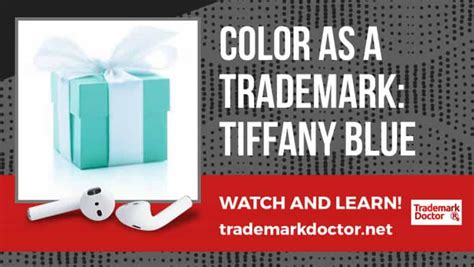 Color As A Trademark: Tiffany Blue