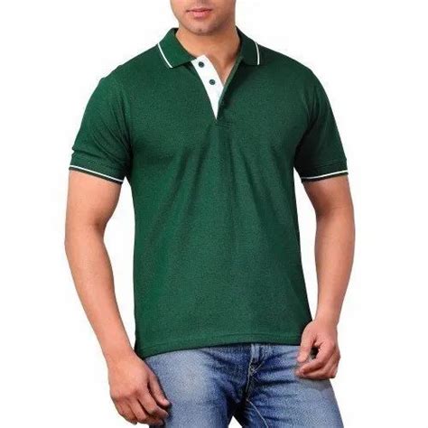 Mens Collar Neck Casual T Shirts At Rs 150 Piece Men Collar T Shirt