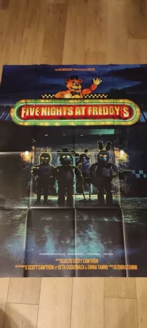 Affiche Fnaf Five Nights At Freddys Eur 1350 Picclick Fr