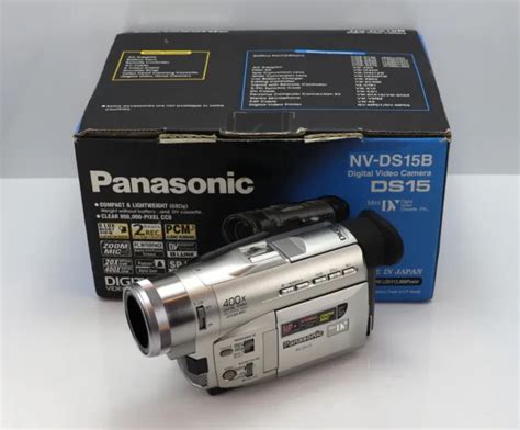 Panasonic Nv Ds Camcorder Boxed Mini Dv Digital Tape Video Camera