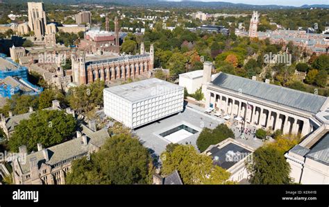 Yale Beinecke Rare Book And Manuscript Library In Hewitt Quadrangle