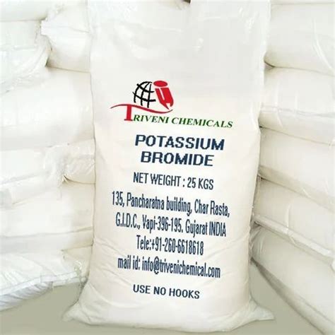 Potassium Bromide 25kg Bag At ₹ 140 Kilogram In Vapi Id 1669186062