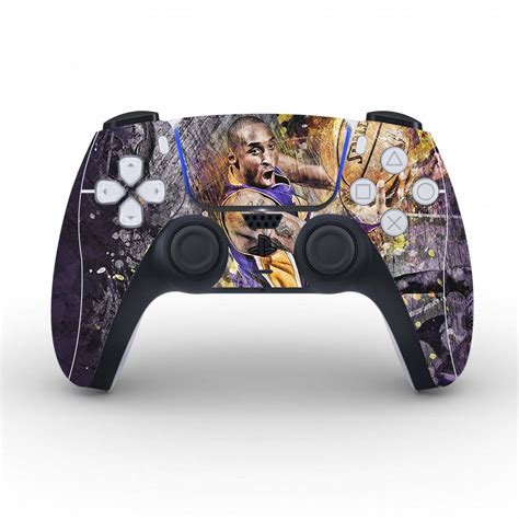 Lakers 24 Kobe Bryant Ps5 Controller Skin Sticker Decal Cover