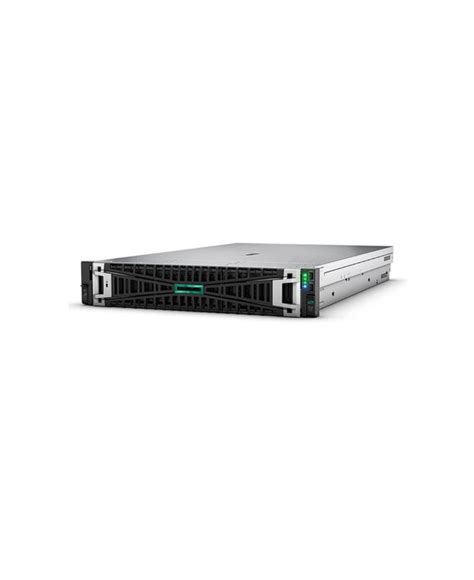 HPE ProLiant DL380 Gen11 2U Rack Server — AMD EPYC 9554 64C 3.1GHz, 64GB DDR5 ECC RDIMM, 2x 960GB Read-Intensive U.3 NVMe SSD (Dual-Port 10GbE Base-T + iDRAC9/iLO6 Enterprise) (P52560-9554-64G-2X960NV-10G)
