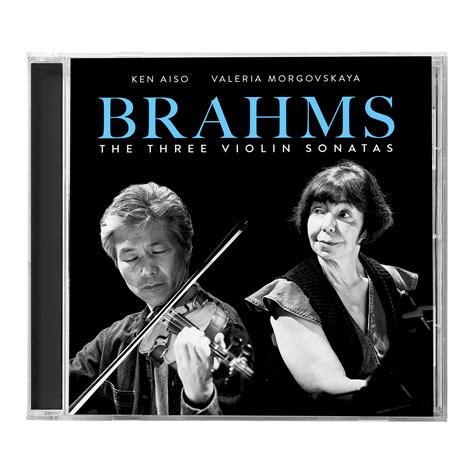 Brahms: The Three Violin Sonatas — Sara Martinez Design