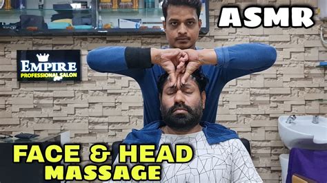 Asmr Head Massage Face Massage Neck Cracking By Indian Barber Rizwan