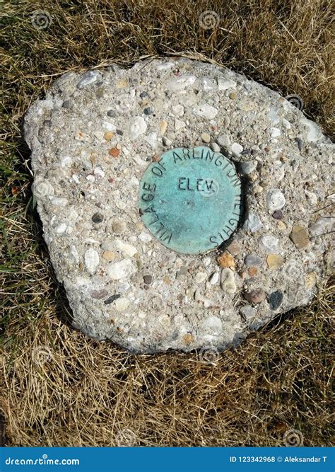 Land surveyor bench mark stock photo. Image of surveyor - 123342968