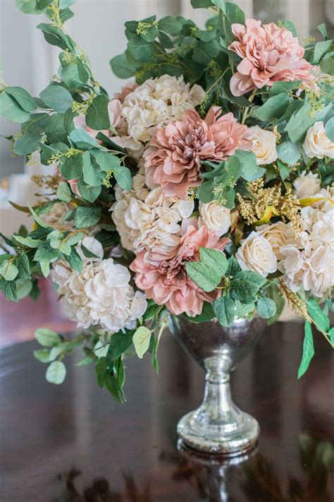 Large Faux Flower Arrangement For Fall And Then Christmas Bluegraygal