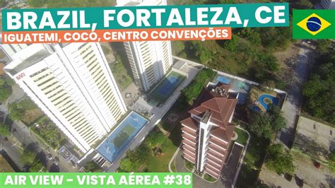 4K BRAZIL Fortaleza Bairro do Cocó Centro de Convenções e