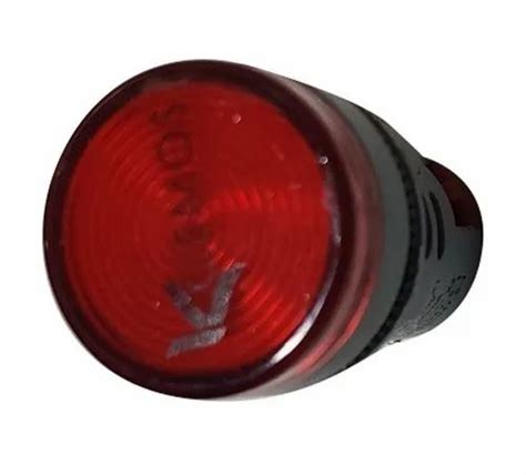 Plastic Panel Mounted 3W Schneider Red LED Indicator For Control Panel