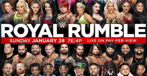 Wwe Royal Rumble 2018 Results Ronda Rousey Debuts Wrestlemania Main