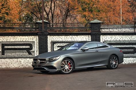 Matte Grey Mercedes Benz S Amg Coupe By Re Design Gtspirit