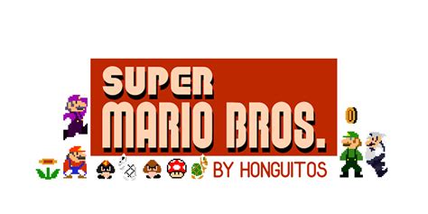 Super Mario Bros Nes Logo