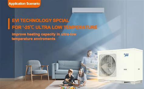 Domestic Hot Water Heat Pump Monoblock 10kw Energy Recovery Ventilation With Heat Pump