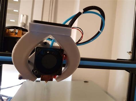 D Printed Creality CR Mm Hot End Fan W Mm Part CoolerCults