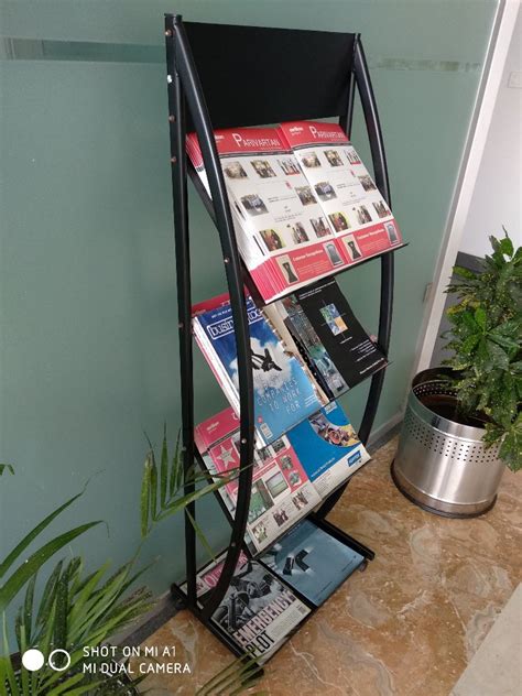 Mild Steel Newspaper And Magazine Stand For Library 1 Nos At Rs 2800