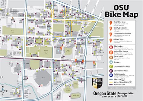 Oregon University Campus Map