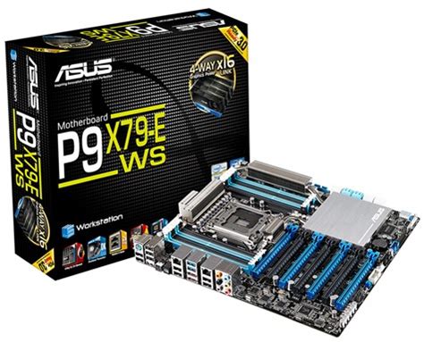 Asus Lanza La Placa Base P X E Ws Con Ranuras Pci Express