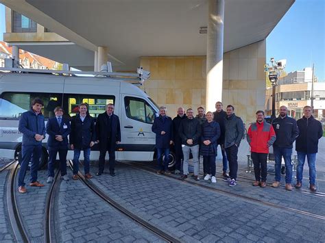 Zukunftsnetzwerk Öpnv Testfeld Für Autonomes Fahren Besucht