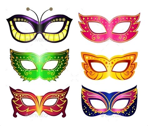 FREE 17 Amazing Masquerade Mask Templates In MS Word PSD EPS AI