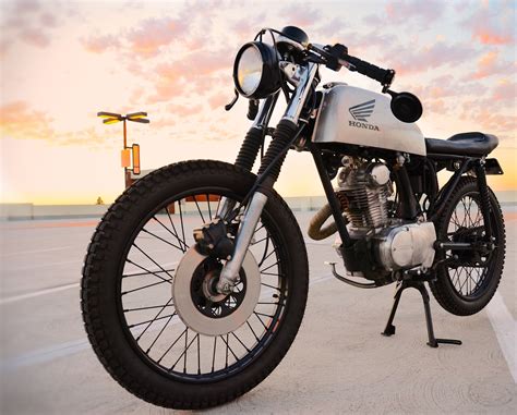 Honda Cb125 Bobber Tracker By David Zobouyan Bikebound 59 Off