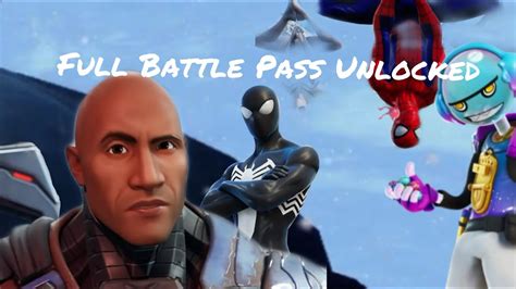 Full Chapter Season Battle Pass Unlocked Level Fortnite