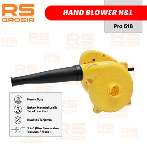 Jual H L Pro Mesin Blower Tangan Hand Blower Peniup Debu Pengering