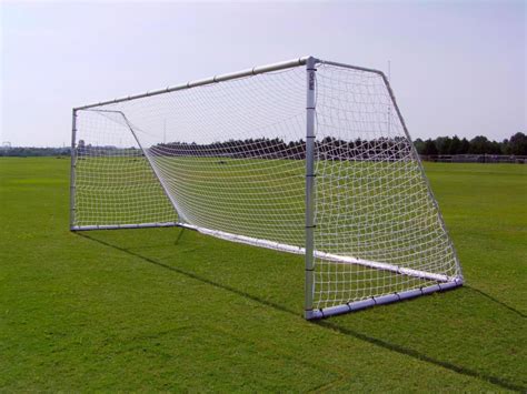 Pevo Economy Series Soccer Goal 8x24 With Wheels 3mm Net Soccer