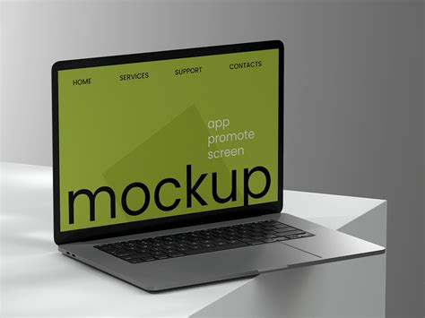 Free Macbook Laptop Mockup Presentation 8 Scenes The Free Mockup