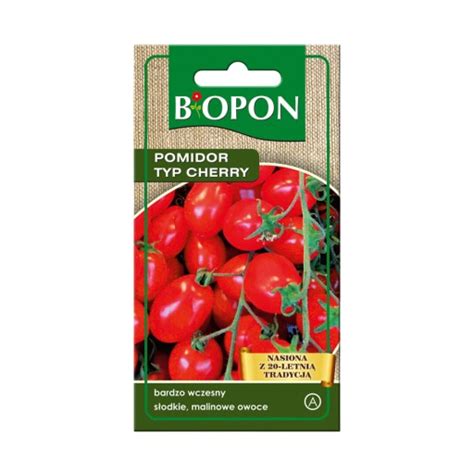 Biopon Nasiona Pomidor Malinowy Cherry G S Odkie Owoce Bardzo