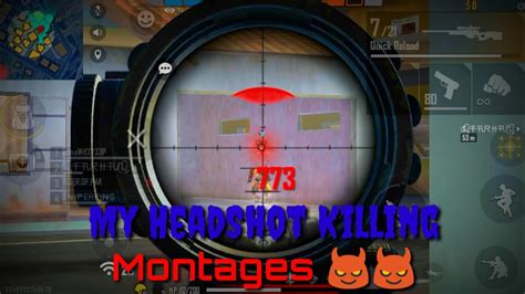 Freefire Montages My Free Fire Headshots Killing Montages Video With