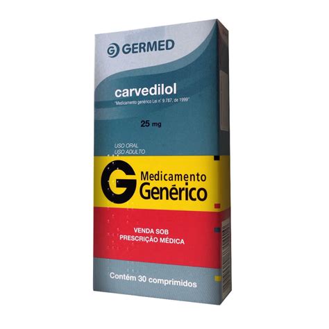 Carvedilol 25mg Germed Caixa 30 Comprimidos Gtin Ean Upc 7896004731414 Cadastro De Produto