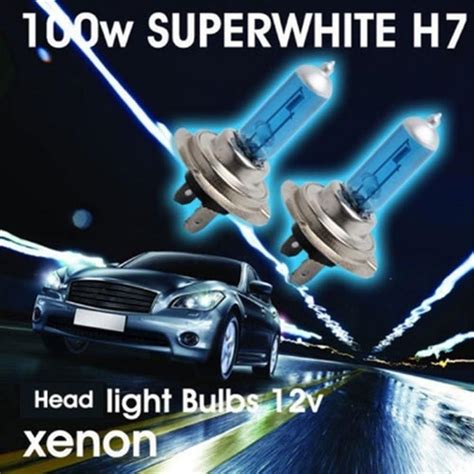 Buy H K Xenon Gas Halogen Headlight White Car Light Lamp Bulbs