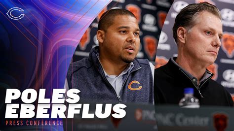 Ryan Poles And Matt Eberflus Post Draft Availability Press Conference