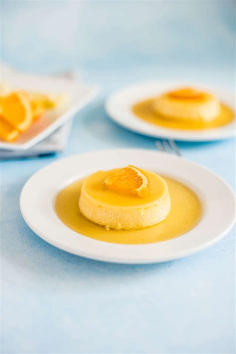 Flan de Naranja: Orange Flan Dessert Recipe