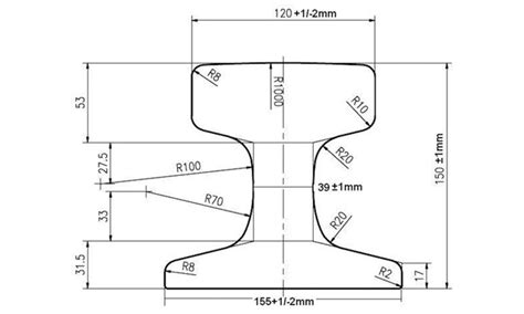 Crane Rail Cr Steel Rail Maanshan Kingrail Technology Co Ltd