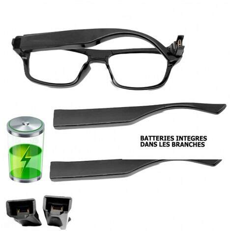 Lunettes Intelligentes Tactile Cam Ra Hd P Wifi Enregistreur Vid O