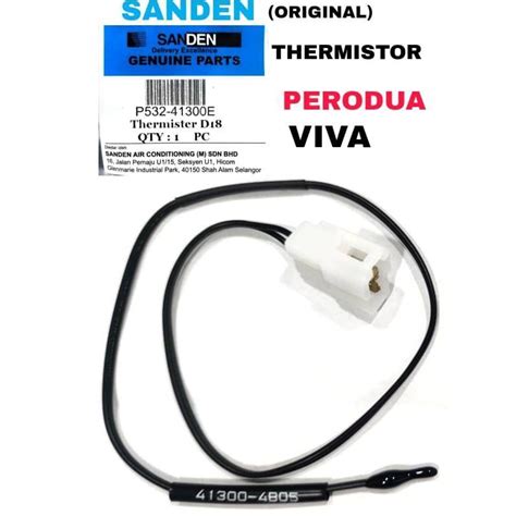 ORIGINAL SANDEN SD PERODUA VIVA CAR AIRCOND SYSTEM THERMISTER