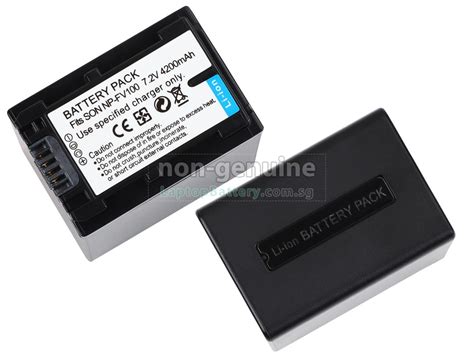 Battery For Sony Np Fv Replacement Sony Np Fv Battery From